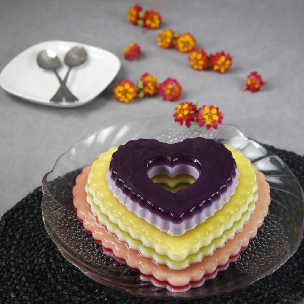 gelatina arco-iris